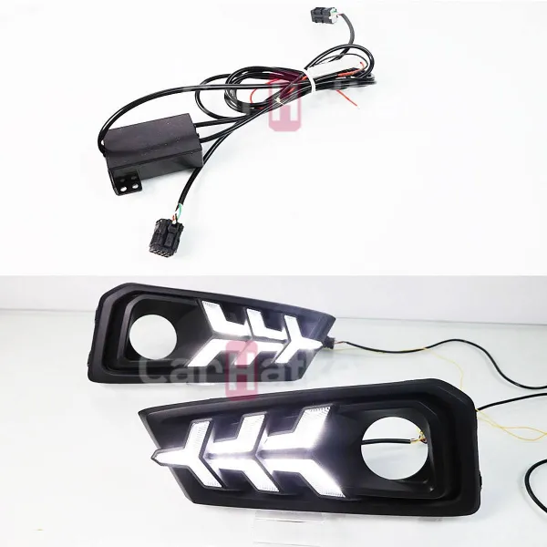 Honda Amaze 2018 Onwards LED DRL Day Time Running Lights with Matrix Turn Signal (Set of 2Pcs.) Honda Amaze 2018 Onwards LED DRL Day Time Running Lights with Matrix Turn Signal (Set of 2Pcs.)
