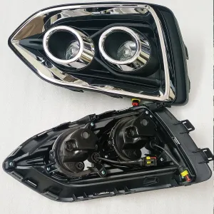 Hyundai Verna 2017-2019 Front Twin Projector LED Fog Lamp (Set of 2Pcs.)