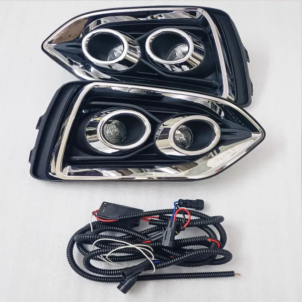 Hyundai Verna 2017-2019 Front Twin Projector LED Fog Lamp (Set of 2Pcs.) Hyundai Verna 2017-2019 Front Twin Projector LED Fog Lamp (Set of 2Pcs.)