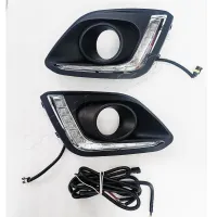 Maruti Suzuki Swift 2014-2017 LED Front DRL Day Time Running Lights (Set of 2Pcs.)