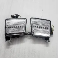 Mahindra Thar 2020 Onward Front Fender LED Strip DRL Light With Matrix Turn Signal (Set of 2Pcs.)