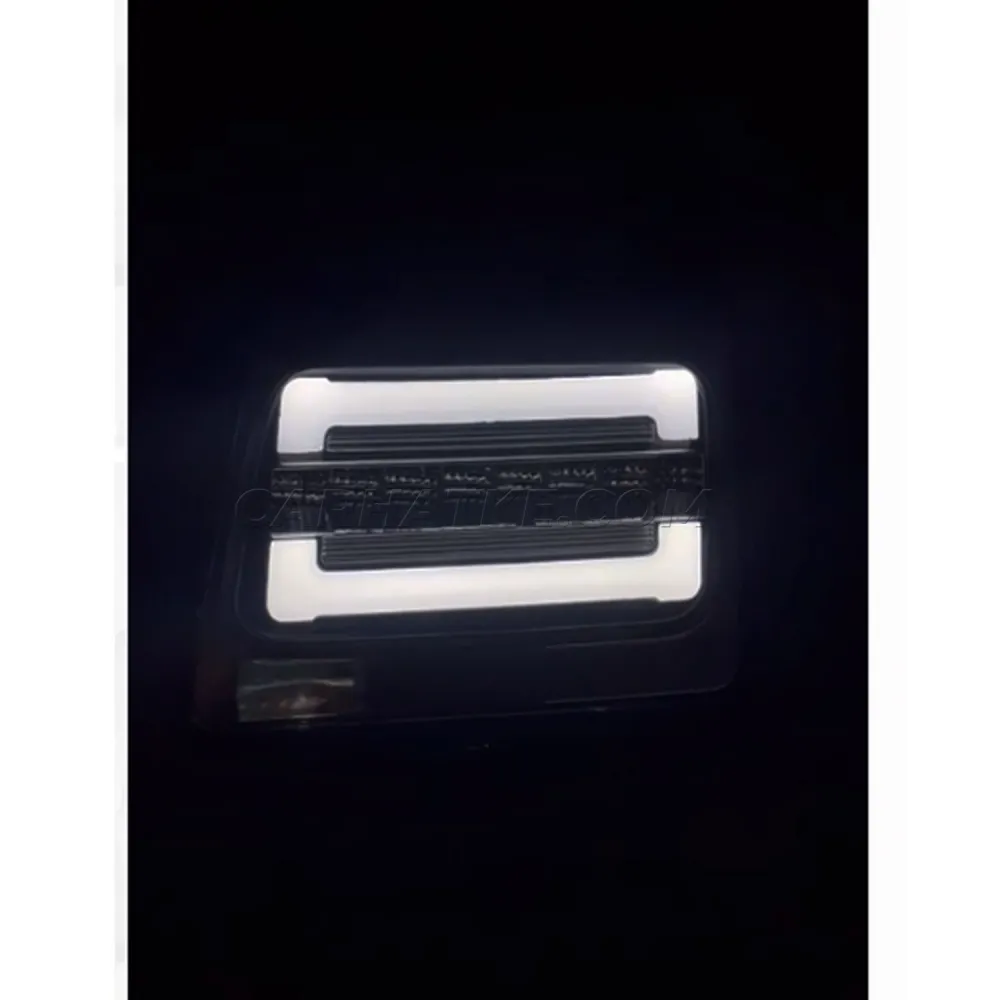 Mahindra Thar 2020 Onward Front Fender LED Strip DRL Light With Matrix Turn Signal (Set of 2Pcs.)