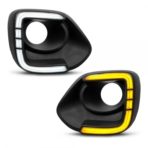 Maruti Suzuki Baleno 2022 Onwards Front LED DRL Day Time Running Light with Matrix Turn Signal (Set of 2Pcs.) Maruti Suzuki Baleno 2022 Onwards Front LED DRL Day Time Running Light with Matrix Turn Signal (Set of 2Pcs.)