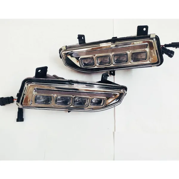 Nissan Kick LED DRL Daytime Running Lights  With Matrix Turn Signal & LED Fog Lamp - (Set of 2Pcs.)