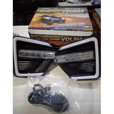 Renault Triber LED DRL Daytime Running Lights With Matrix Turn Signal & LED Fog Lamp - (Set of 2Pcs.) Renault Triber LED DRL Daytime Running Lights With Matrix Turn Signal & LED Fog Lamp - (Set of 2Pcs.)