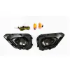 Tata Nexon 2020-23 Front LED DRL Day Time Running Lights with Matrix Turn Signal Indicator (Set of 2Pcs.)