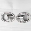 Maruti Suzuki New Baleno 2nd Generation 2022 Onward Fog Lamp Chrome Ring Cover Trim Set Of 2