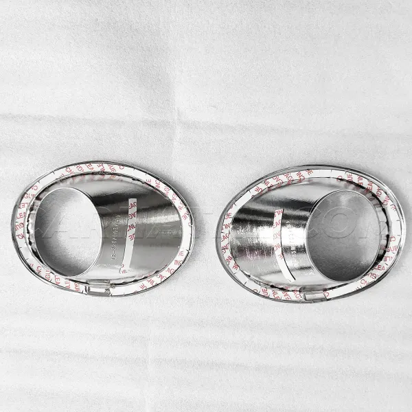 Maruti Suzuki New Baleno 2nd Generation 2022 Onward Fog Lamp Chrome Ring Cover Trim Set Of 2