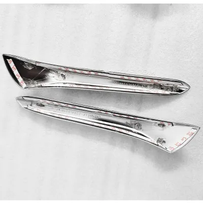 Maruti Suzuki New Baleno 2nd Generation 2022 Onward Fog Lamp Chrome Lip Set Of 2