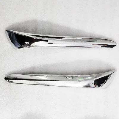 Maruti Suzuki New Baleno 2nd Generation 2022 Onward Fog Lamp Chrome Ring Cover Trim  With Lip Set Of 2