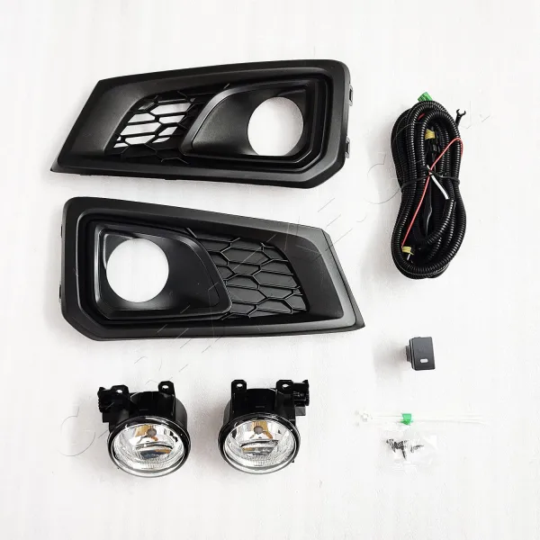 Honda Amaze 2018 Onwards Fog Light With Wiring & Bulb By DLAA (Set Of 2Pcs.)