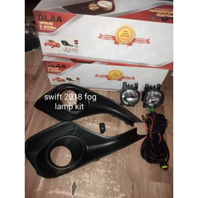 Fog Light With Wiring & Bulb For Maruti New Swift 2018 (OEM Type)