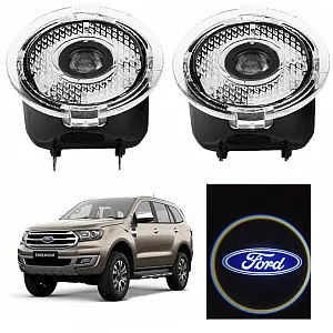 Ford New Endeavour Side Mirror Projector Shadow Logo Ghost Light Set of 2
