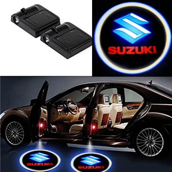 Wireless Car Welcome Logo Shadow Projector Ghost Lights Kit for All Cars