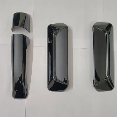 Cnleague Door Handle Cover for Mahindra Thar 2020 Onwards - Glossy Black