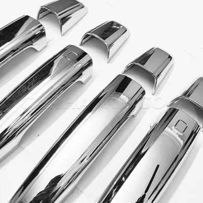 Tata Safari 2021 Onwards Handle Chrome Cover Garnish (Set Of 4 Pcs.)