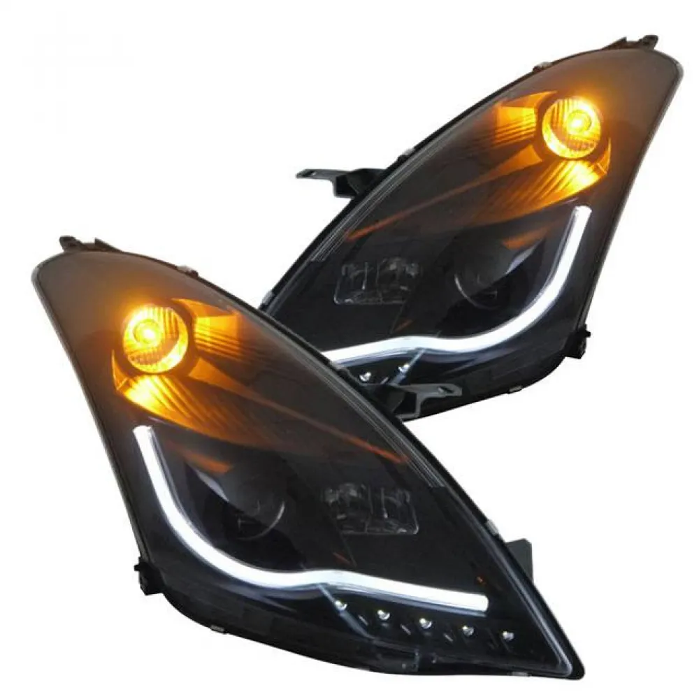 Maruti Suzuki Swift 2014-2018 Modified Headlight with Drl and Projector Lamp Set of 2Pcs. (Set of 2Pcs.)