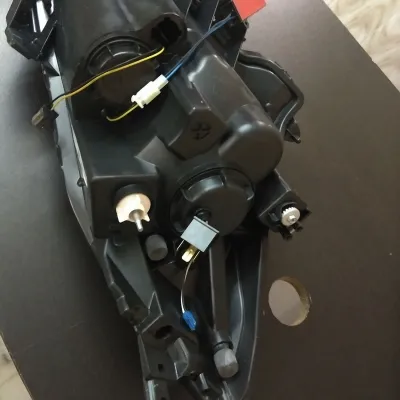 Taiwan Maruti Suzuki Swift 2018/ Dzire 2018 Modified Headlight with Drl Light and Projector Lamp (Set of 2Pcs.) 