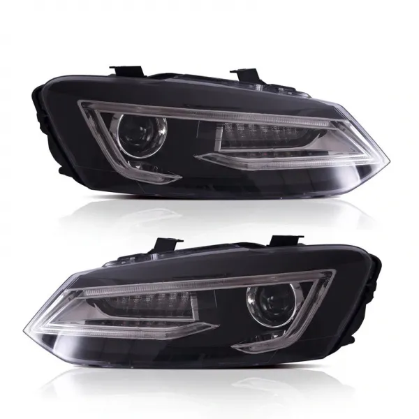 Volkswagen Polo Modified Headlight with Drl and Projector Lamp (Set of 2Pcs.)