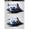Toyota Fortuner Type 2 Modified Headlight with Drl and HID Projector Lamp (Set of 2Pcs.)