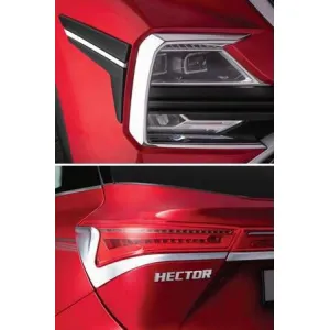 MG Hector Chrome Garnish Accessories Full Combo Pack 18 Pieces- Imported