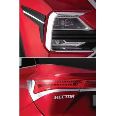 MG Hector Chrome Garnish Accessories Full Combo Pack 18 Pieces- Imported