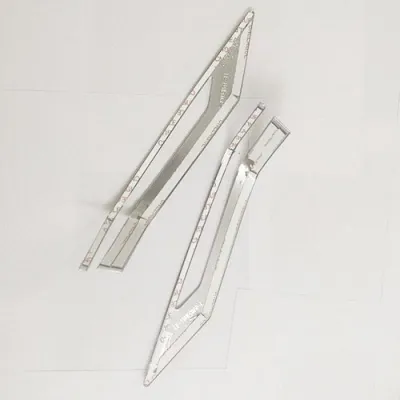 MG Hector Side Mirror Chrome Garnish Cover 2 Pieces- Imported