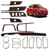 Maruti Suzuki New Swift 2018 Interior Show Chrome and Wooden Combo Kit 15 Pcs Maruti Suzuki New Swift 2018 Interior Show Chrome and Wooden Combo Kit 15 Pcs