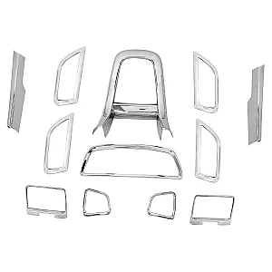 Maruti Suzuki Ertiga 2012-2018 Dashboard Interior Chrome Trim Kit (12 Pcs)
