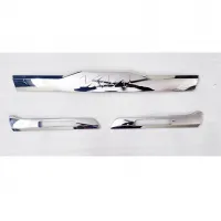 Cnleague Number Plate Chrome Garnish for Kia Seltos 2021-23 - New Logo