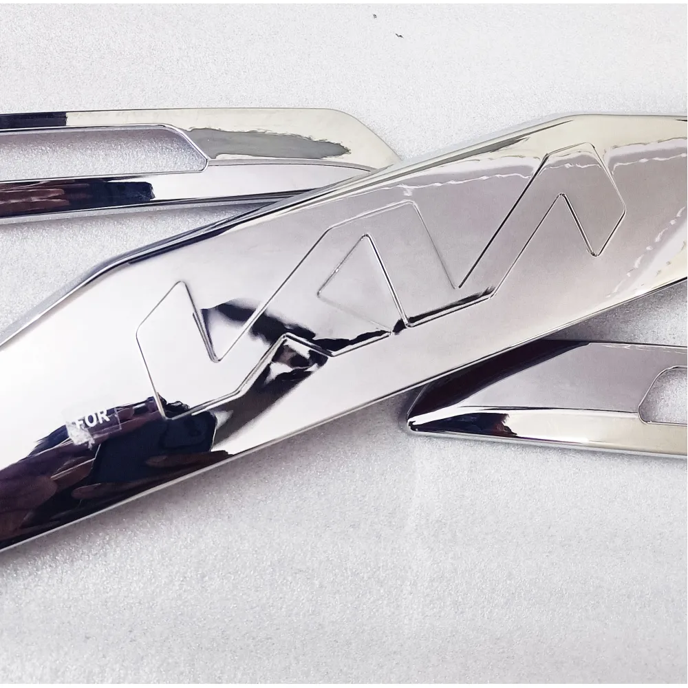 Cnleague Number Plate Chrome Garnish for Kia Seltos 2021-23 - New Logo