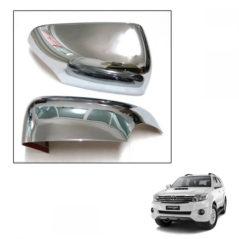 Toyota Fortuner Old High Quality Imported Car Side Mirror Chrome Cover Set of 2