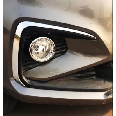 Maruti New Ertiga 2018 Fog Light Chrome Cover Trims Set Of 2 