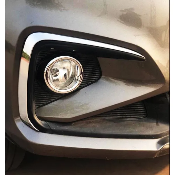 Maruti New Ertiga 2018 Fog Light Chrome Cover Trims Set Of 2 