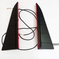 Hyundai Venue 2019-22 LED Rear Pillar Cluster Lights with Moving Matrix Turn Indicator - (Set of 2Pcs.)