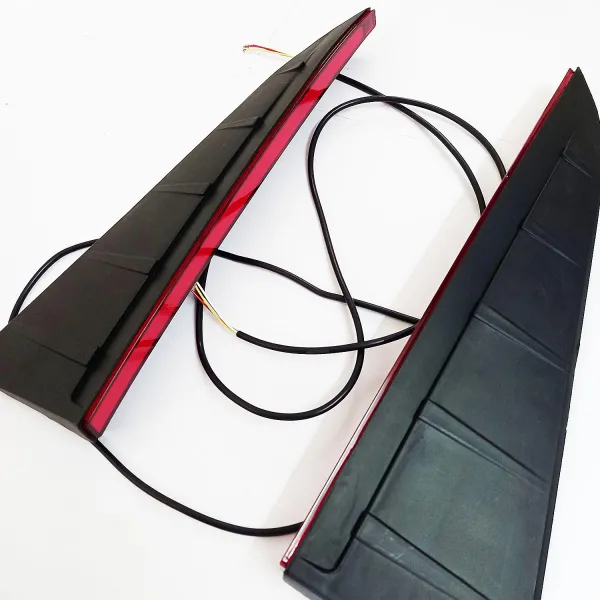 Hyundai Venue 2019-22 LED Rear Pillar Cluster Lights with Moving Matrix Turn Indicator - (Set of 2Pcs.)