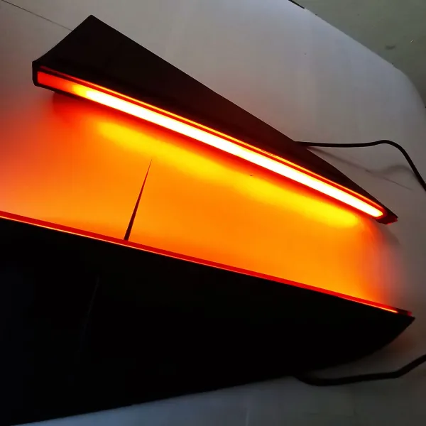 Hyundai Venue 2019-22 LED Rear Pillar Cluster Lights with Moving Matrix Turn Indicator - (Set of 2Pcs.)