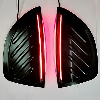 Kia Sonet Rear Pillar Cluster LED Light with Turn Signal - Set of 2