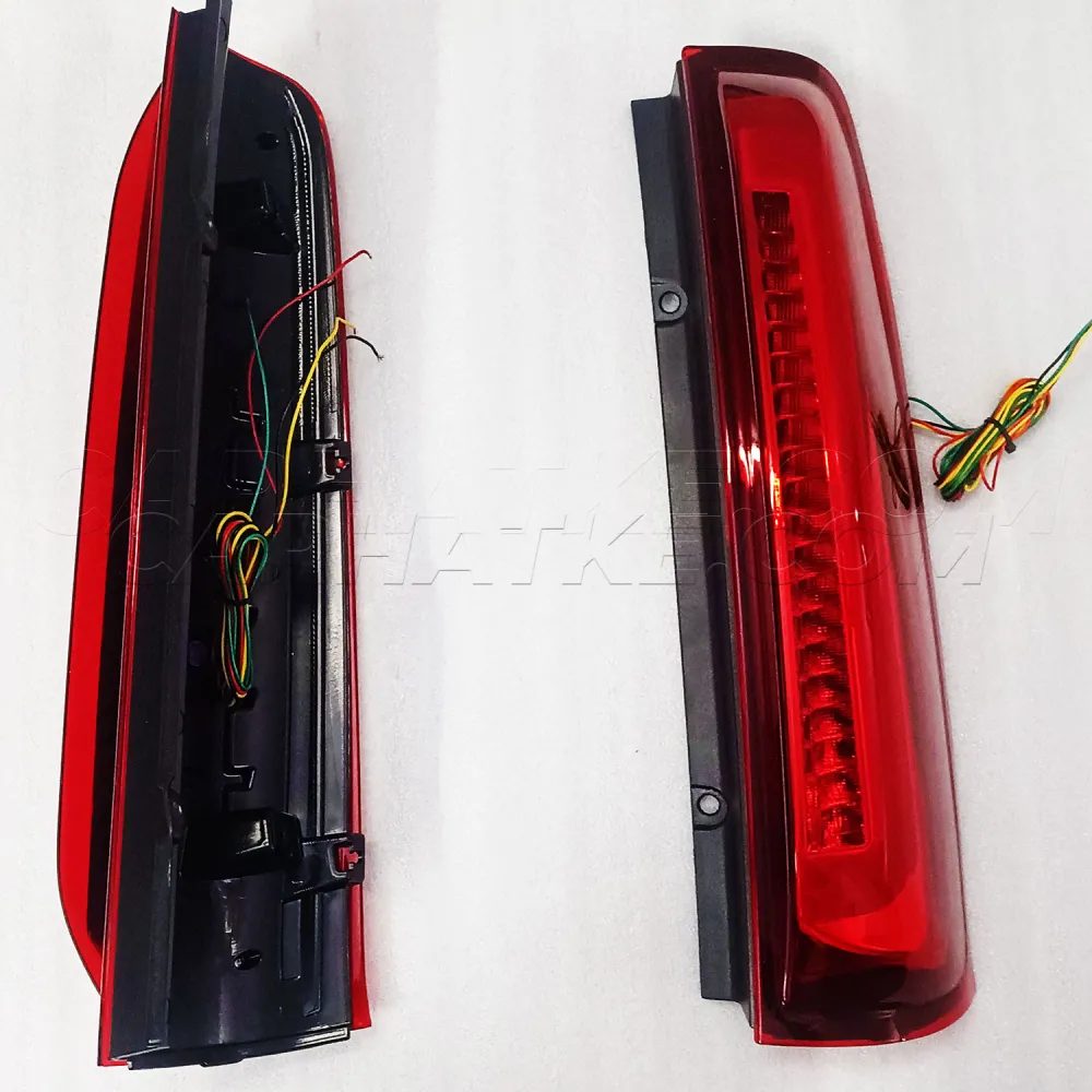 LED Pillar Light for Mahindra Scorpio Classic 2022 Onwards - Red Glass