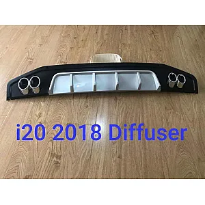 Sporty Rear Diffuser For Hyundai i20 Elite Facelift 2018-2020 Sporty Rear Diffuser For Hyundai i20 Elite Facelift 2018-2020