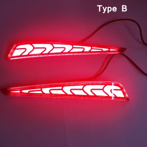  Bumper LED Reflector Lights With Matrix Moving Style for Hyundai i20 2020-24