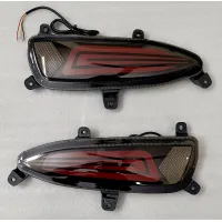 Hyundai i20 Elite Facelift 2018-2020 Bumper LED Reflector Lights in Tail Light Design (Set of 2Pcs)