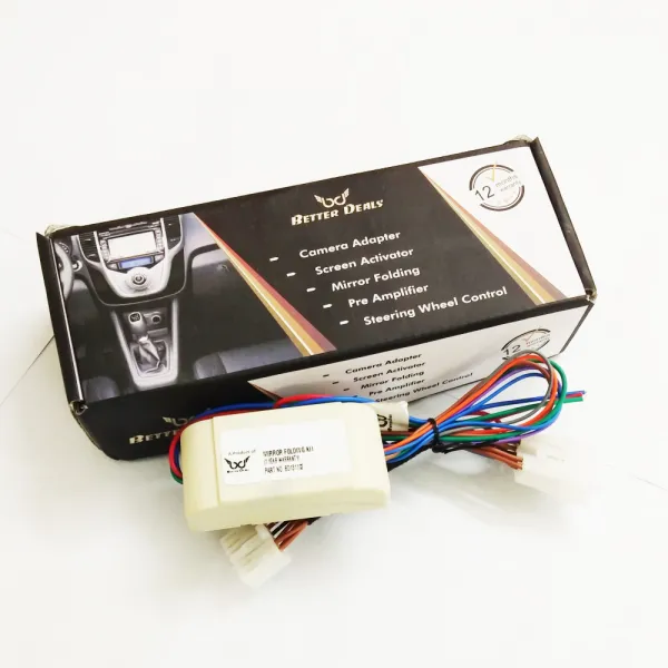 Better Deal Auto Mirror Folding Relay Kit For Ford New Endeavour 2016-2022