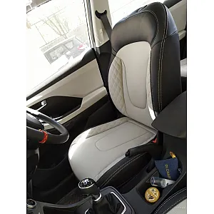 Hyundai New Creta 2020 Onwards Imported Austrian PU Leatherette Luxury Car Seat Cover With Bucket Fitting Seat Cover
