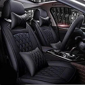 Carhatke PU Leatherette Seat Covers for Kia Syros 2025 Onwards - Black