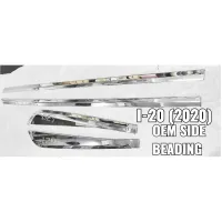 Hyundai I20 2020 Onwards Chrome Door Side Beading (Set of 4Pcs.)