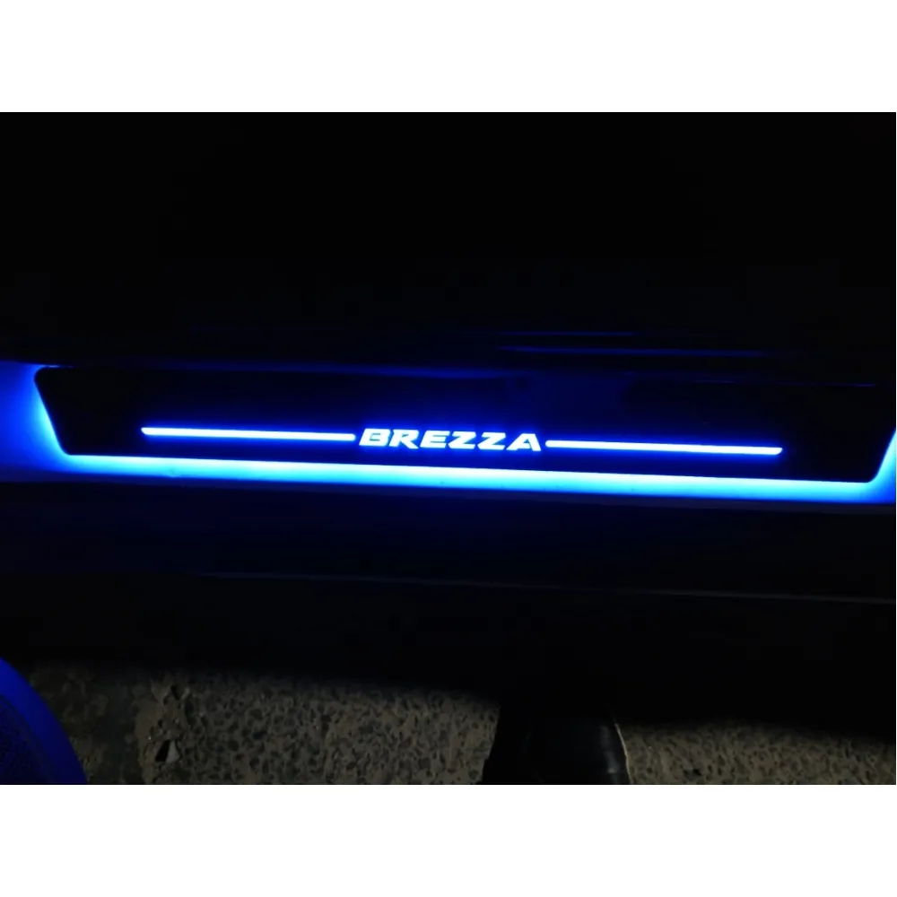 Maruti Suzuki Vitara Brezza 2016 - 2021 Onwards Door Opening LED Footstep - 4 Pieces