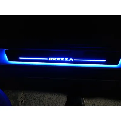 Maruti Suzuki Vitara Brezza 2016 Onwards Onwards Door Opening Matrix Moving LED Footstep - 4 Pieces Maruti Suzuki Vitara Brezza 2016 Onwards Onwards Door Opening Matrix Moving LED Footstep - 4 Pieces