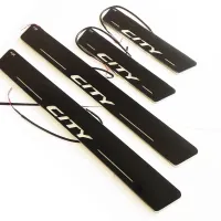 Honda City 2014 - 2019 Onwards Door Opening LED Footstep - 4 Pieces