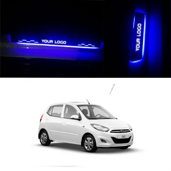Hyundai I 10 2009 - 2013 Onwards Door Opening LED Footstep - 4 Pieces Hyundai I 10 2009 - 2013 Onwards Door Opening LED Footstep - 4 Pieces
